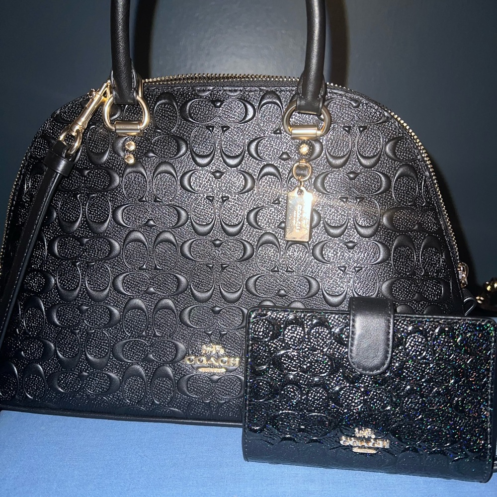 Coach Katy satchel and wallet bundle